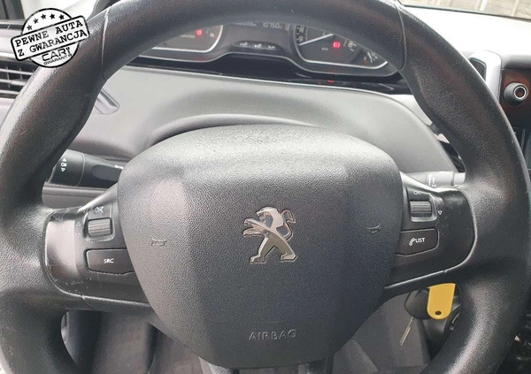 Peugeot 208 cena 28900 przebieg: 156000, rok produkcji 2015 z Raciąż małe 407